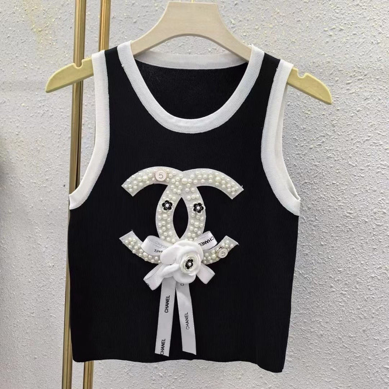 Women's Letter Printed Fashion Vest