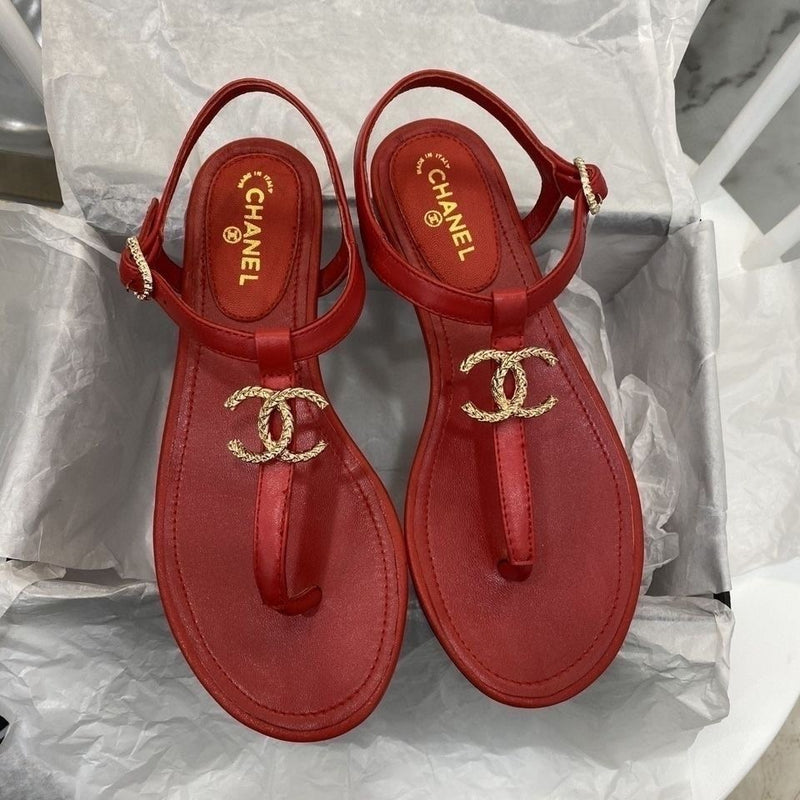 New Fashion Camellia Flip Sandals