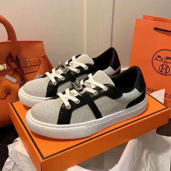 Fashionable Buckle Strap Sneakers
