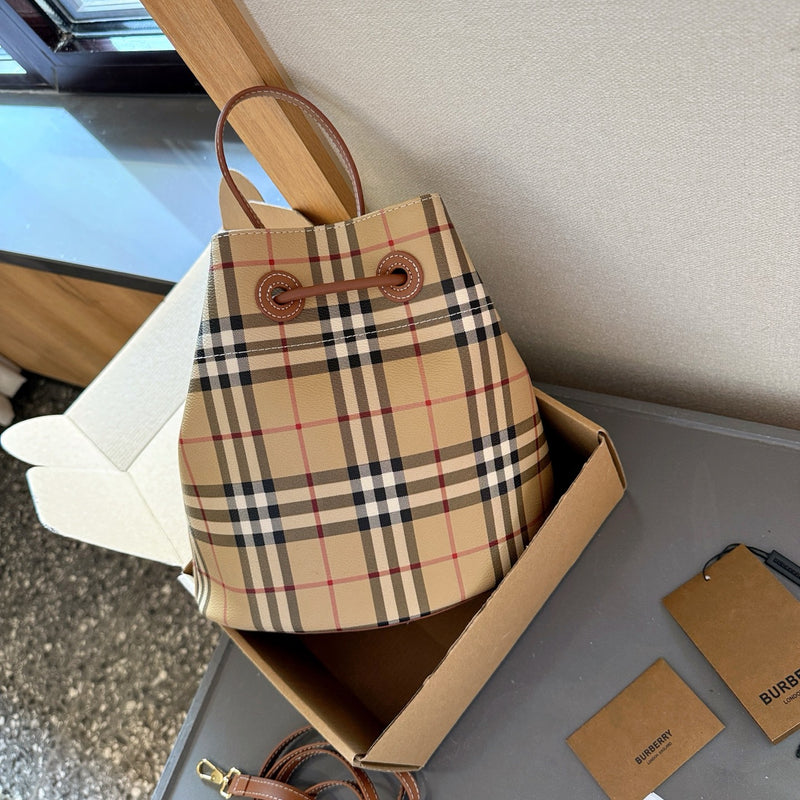 Fashionable Plaid Print Shoulder Bag