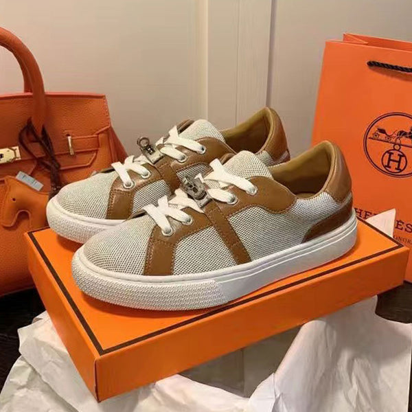 Fashionable Buckle Strap Sneakers
