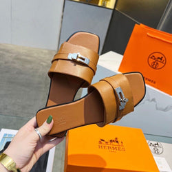 Ladies Fashion Flat Slippers