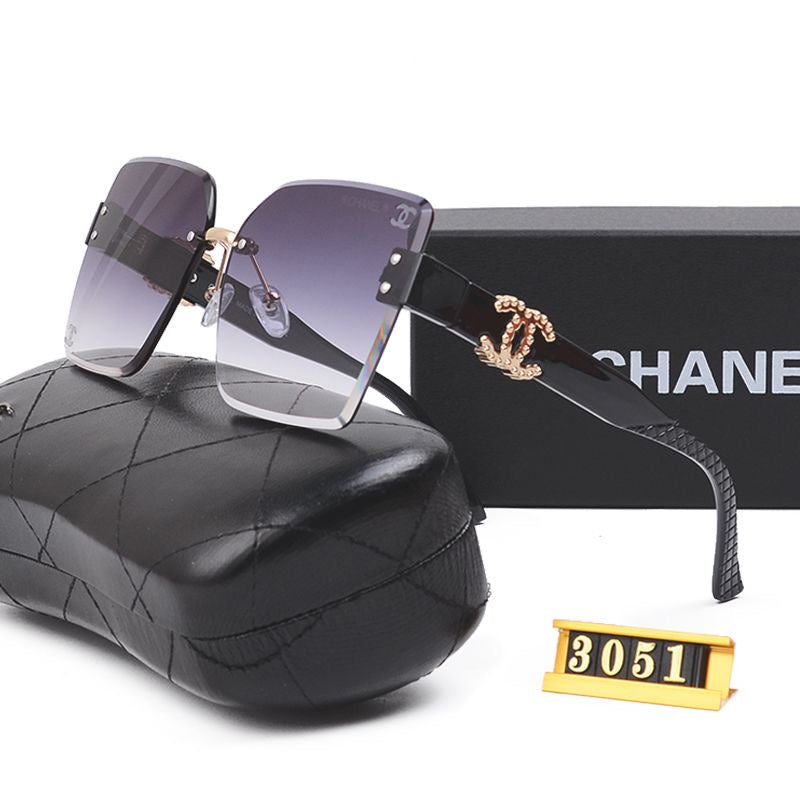 New Large Frame Women's Fashion Sunglasses