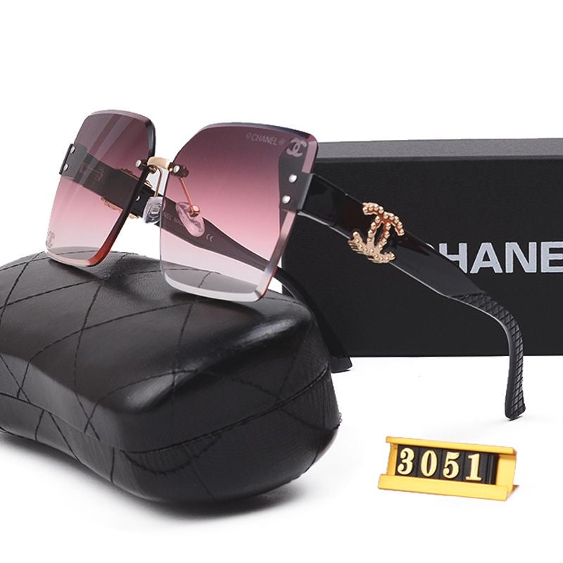 New Large Frame Women's Fashion Sunglasses