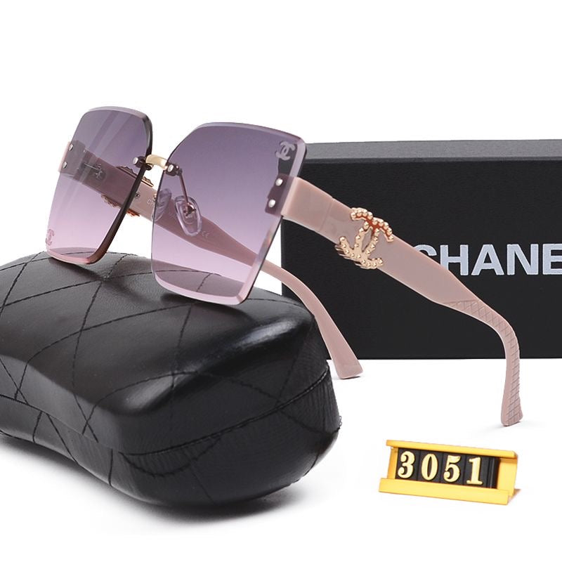 New Large Frame Women's Fashion Sunglasses