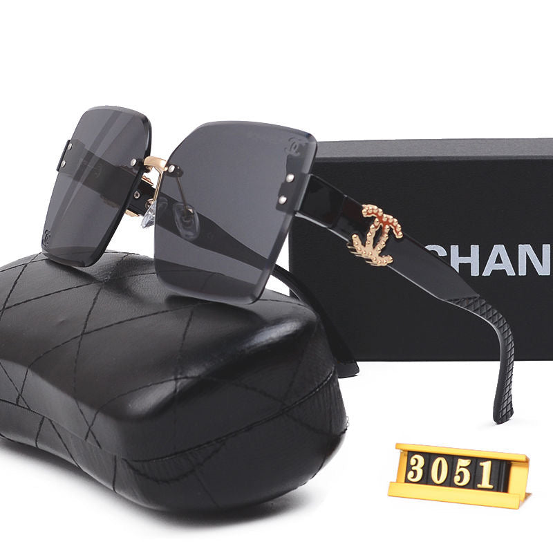 New Large Frame Women's Fashion Sunglasses