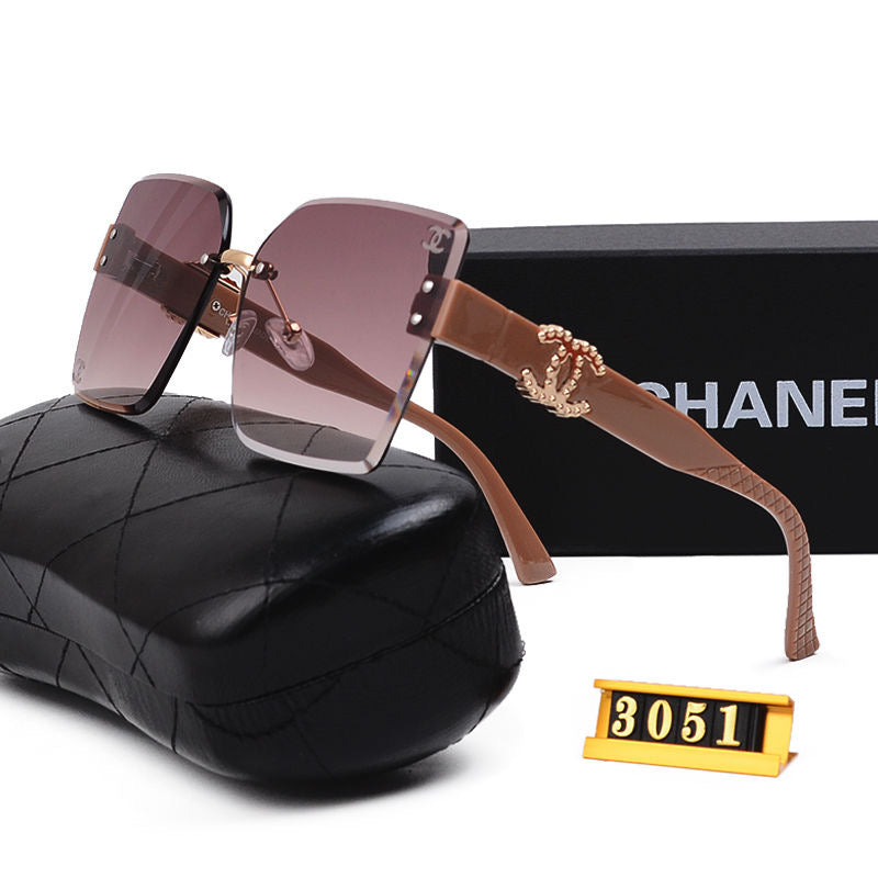 New Large Frame Women's Fashion Sunglasses