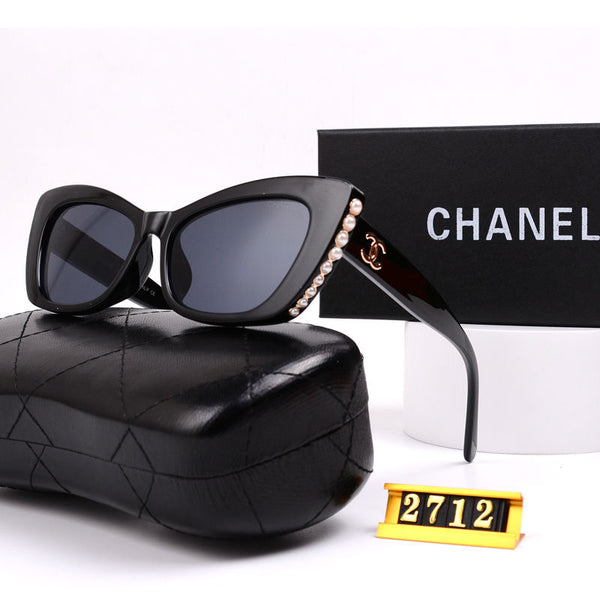 High Quality Fashion Pearl Women's Gradient Sunglasses