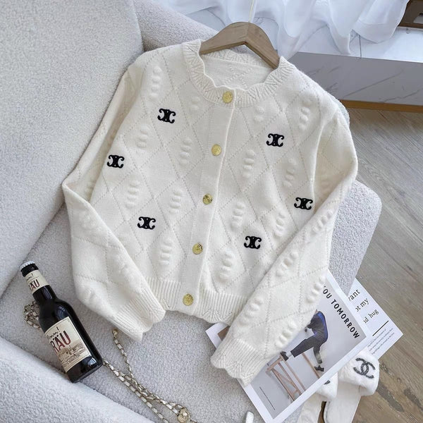 Round Neck Short Sleeve Loose Sweater