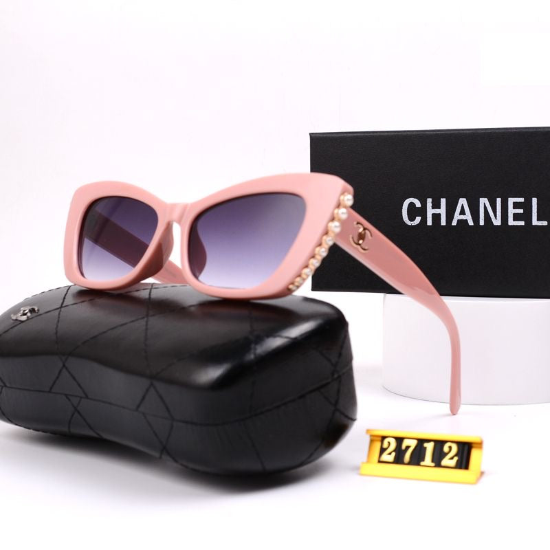 High Quality Fashion Pearl Women's Gradient Sunglasses