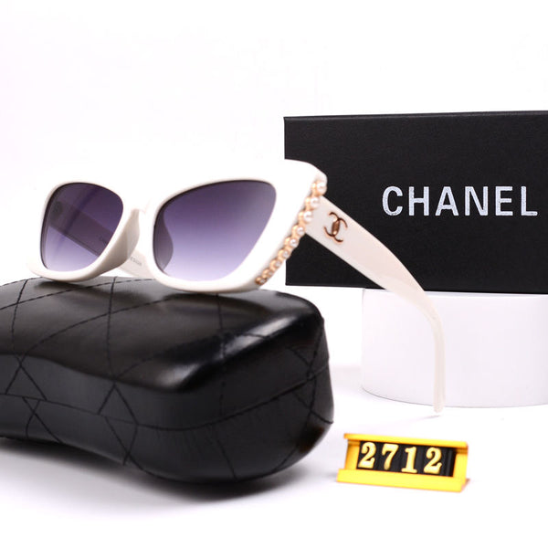 High Quality Fashion Pearl Women's Gradient Sunglasses