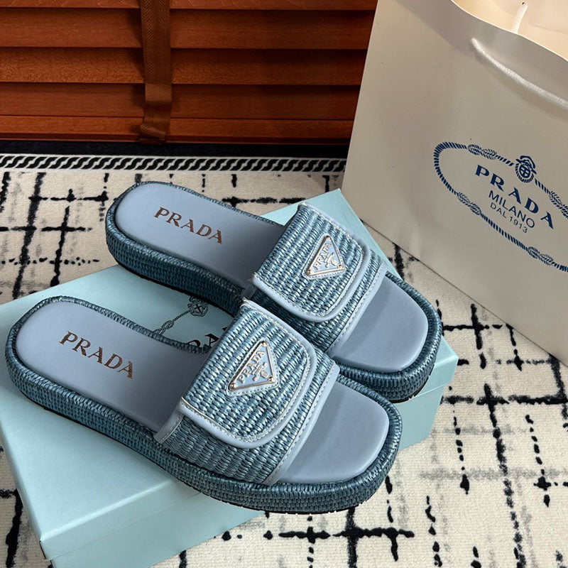 Fashion Casual Weaving Slipper