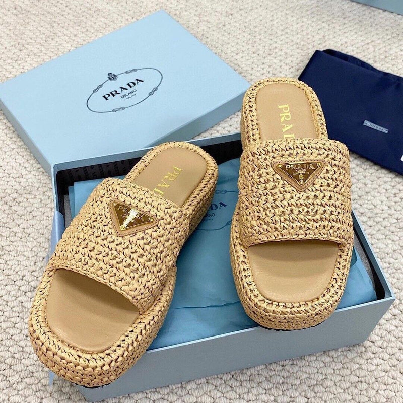 Fashion Casual Weaving Slipper