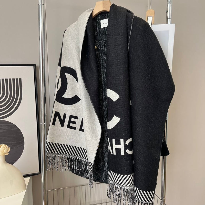 Hot Letter Printed Warm Scarf