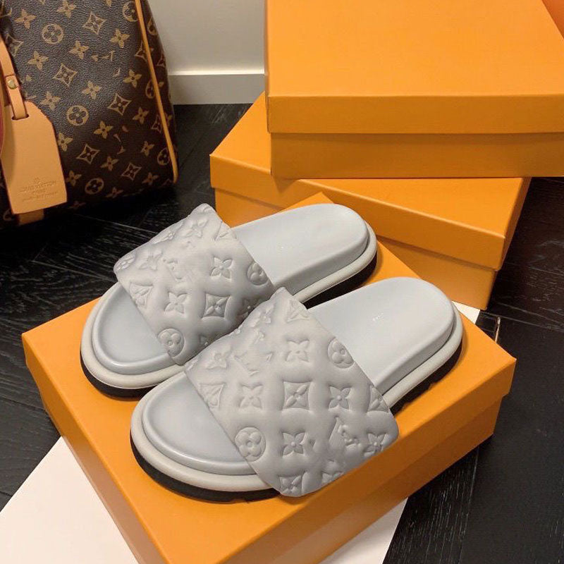 Women's Summer Pillow Slides Slipper
