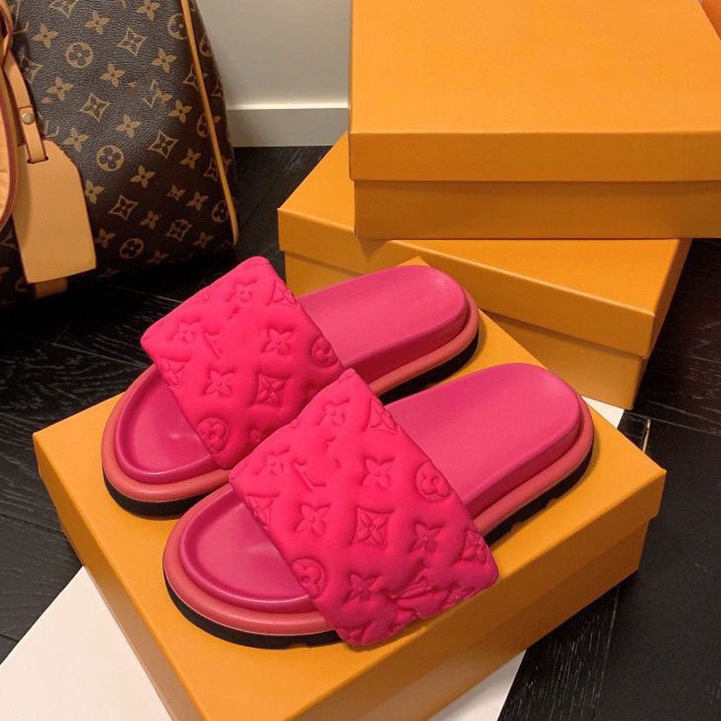 Women's Summer Pillow Slides Slipper