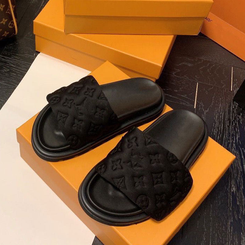 Women's Summer Pillow Slides Slipper