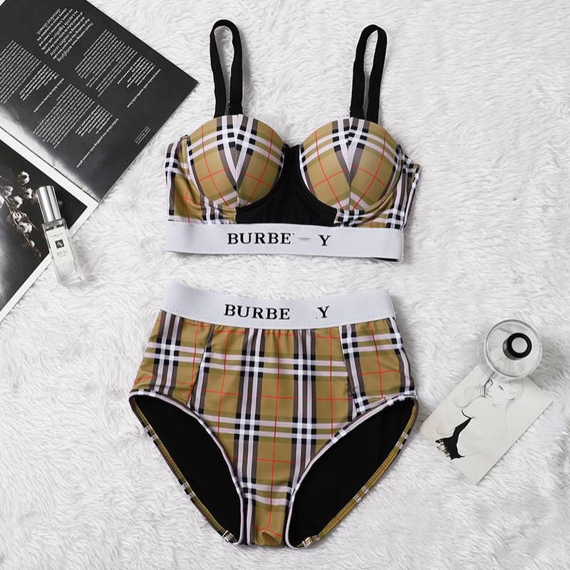 Women's Letter Printed Fashion Swimsuit