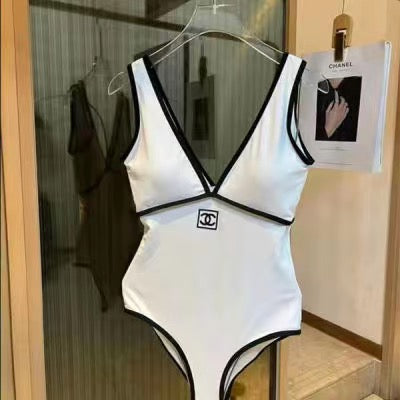 Women's Fashion Letter Printed Swimsuit