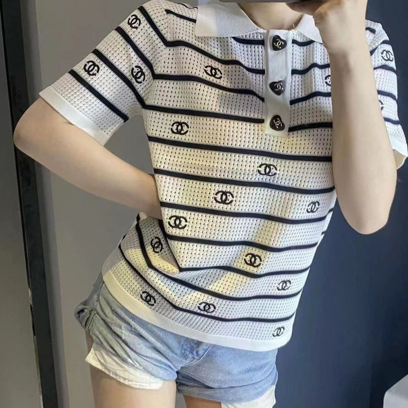 Women's Letter Print Short Sleeves