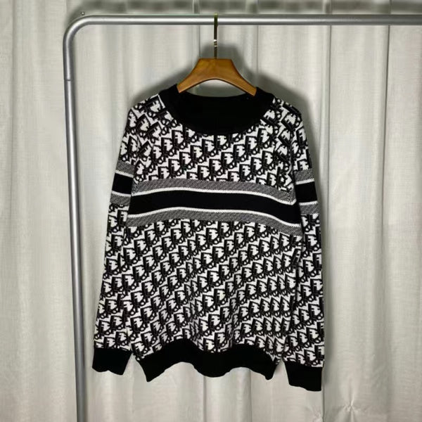 Fashion Letter Print Cozy Sweater