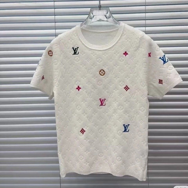 Women's Short Sleeve Knitted Top