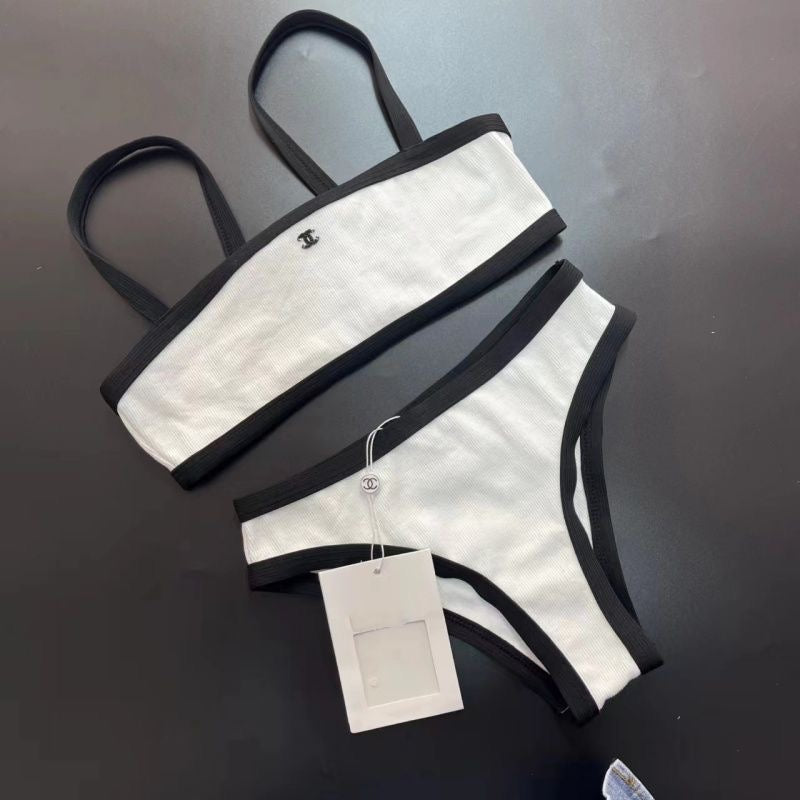 Women's Fashion Letter Printed Swimsuit