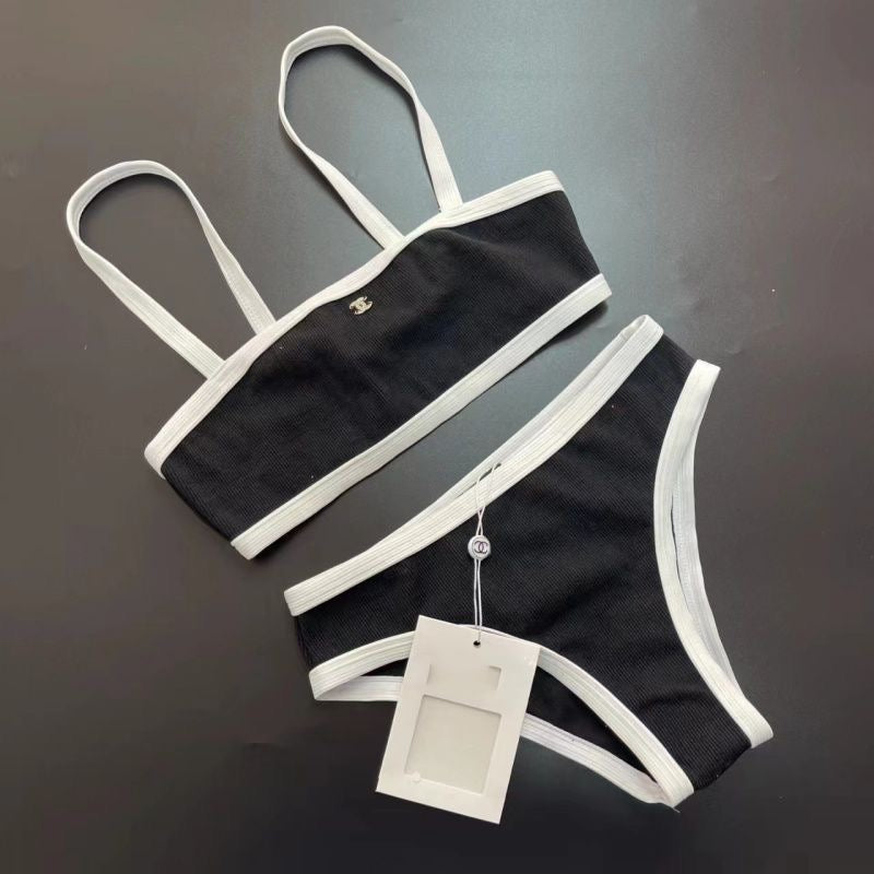 Women's Fashion Letter Printed Swimsuit