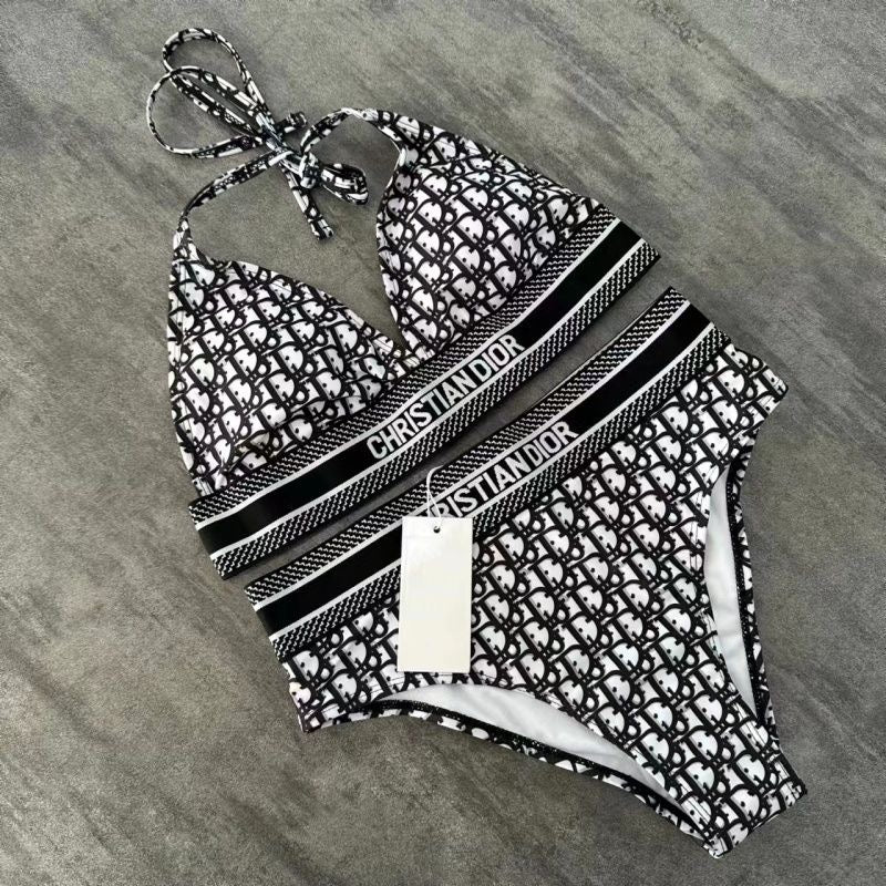 Women's Letter Printed Fashion Swimsuit