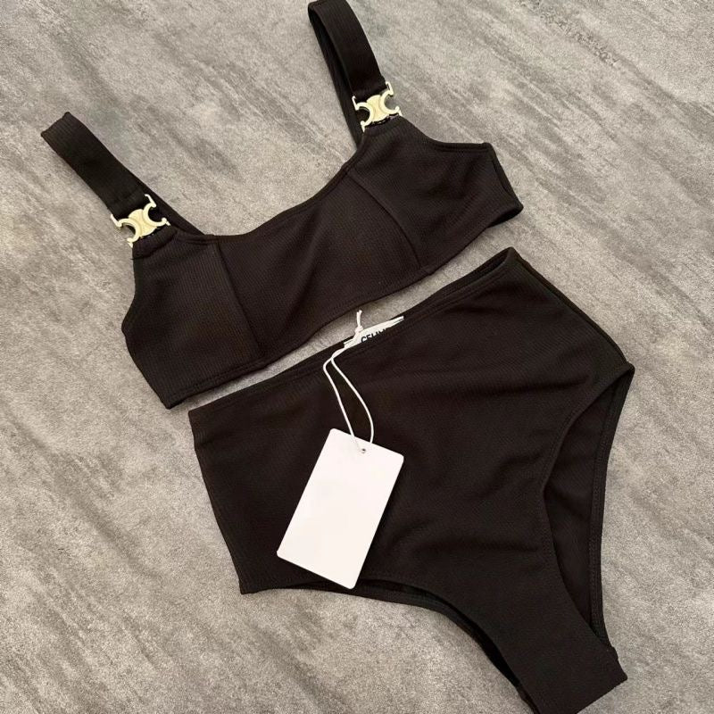 Women's Letter Printed Fashion Swimsuit