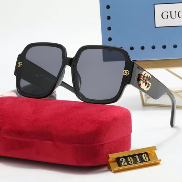 Fashion Letter Decoration Sunglasses