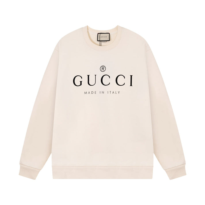 Simple Letter Print Sweatshirt
