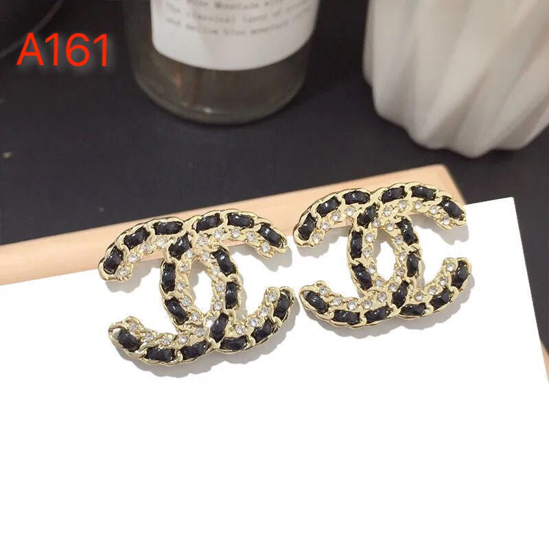 Vintage Letter Decoration Earrings