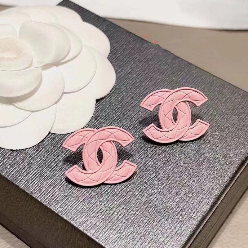 Vintage Letter Decoration Earrings