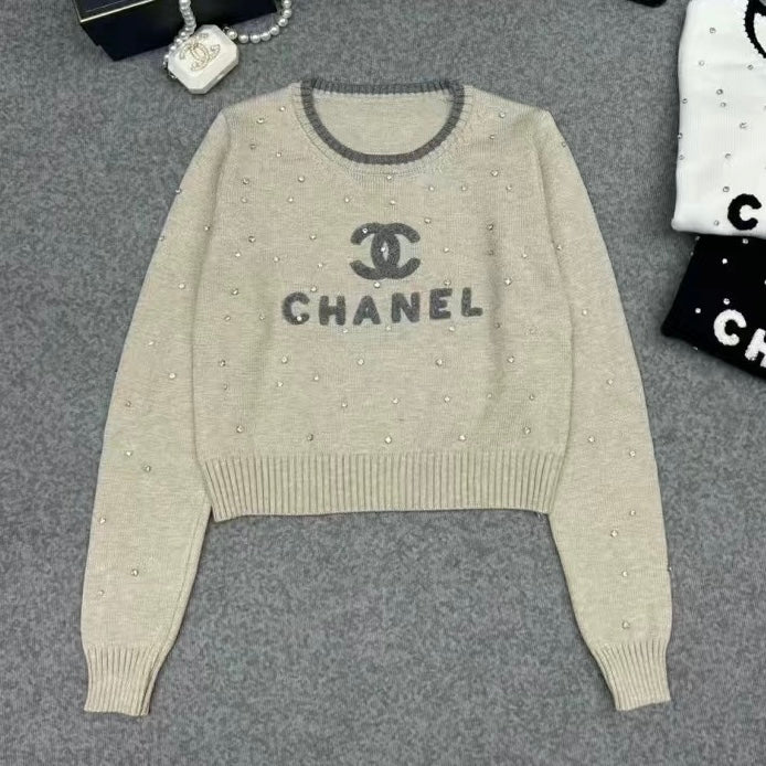 Fashion Round Neck Long Sleeve Sweater