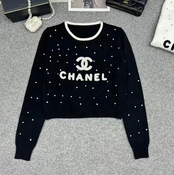 Fashion Round Neck Long Sleeve Sweater
