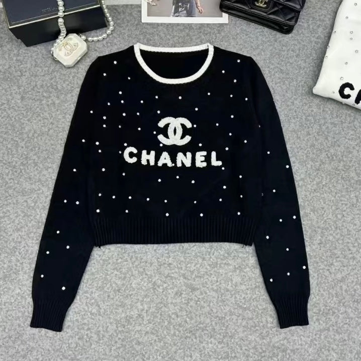 Fashion Round Neck Long Sleeve Sweater