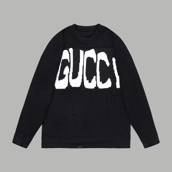 Trendy Letter Printed Fashion Loose Sweater