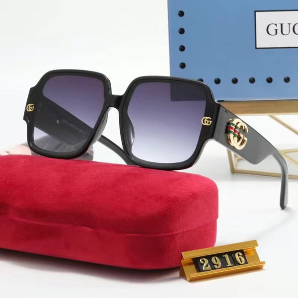 Fashion Letter Decoration Sunglasses