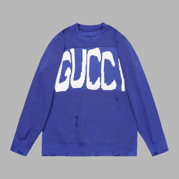 Trendy Letter Printed Fashion Loose Sweater