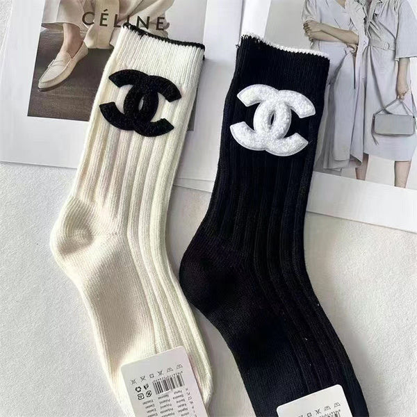 Fashion Style Socks 2 Pairs