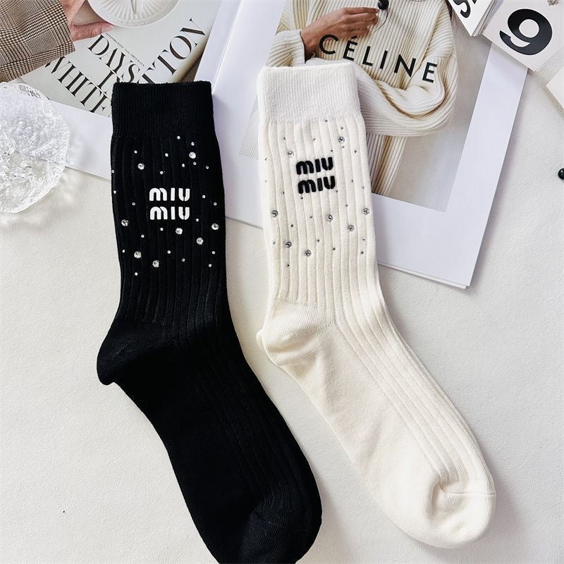 Fashion Style Socks 2 Pairs