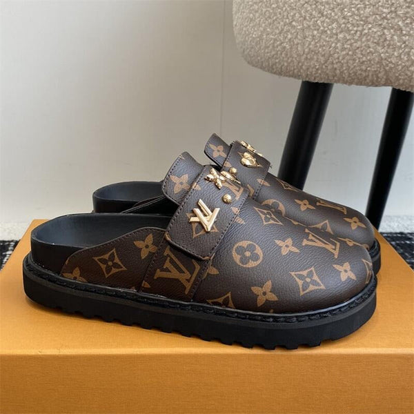 Classic Letter Printed Summer Sandals