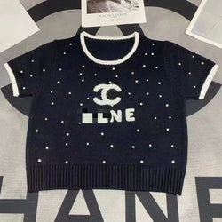 Fashion Letter Printed Women's Top