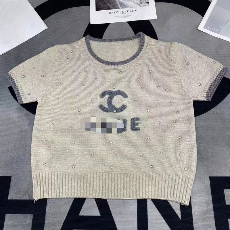 Fashion Letter Printed Women's Top