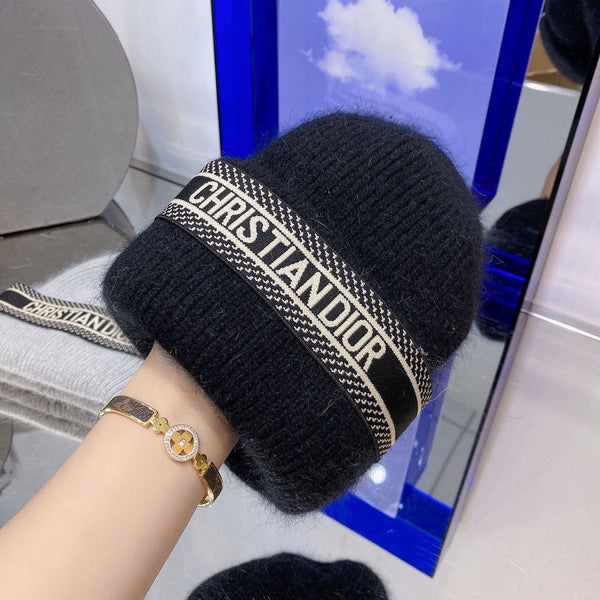 Trendy Letter Printed Knitted Hats