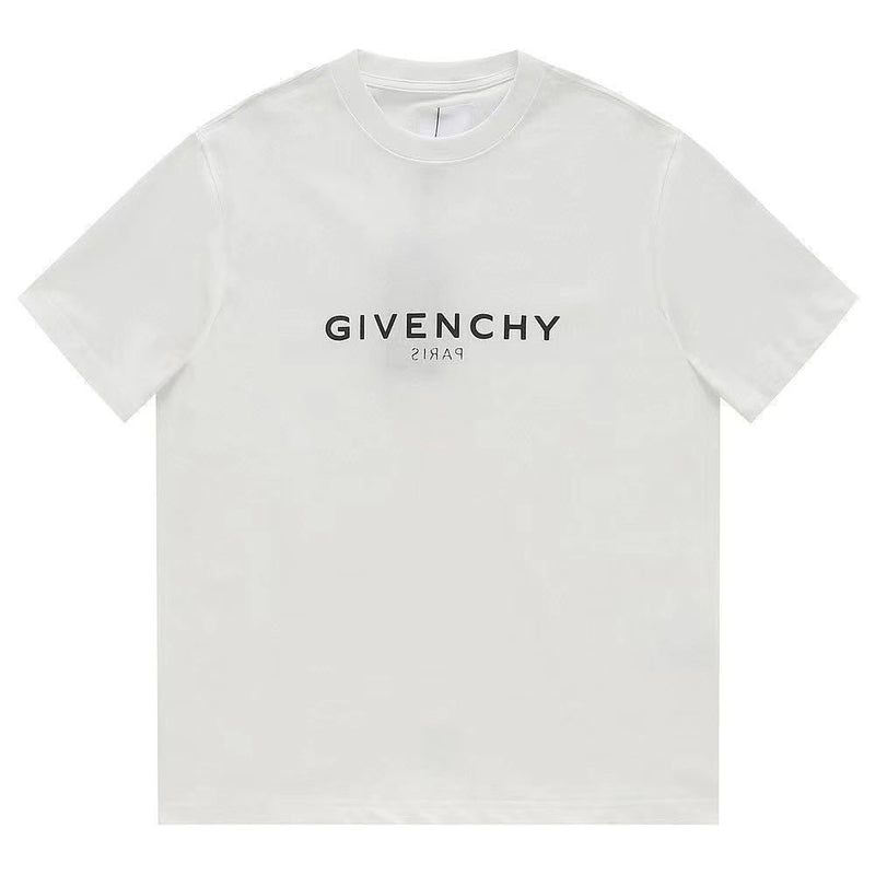 New Printed Letter Round Neck Loose Short Sleeves