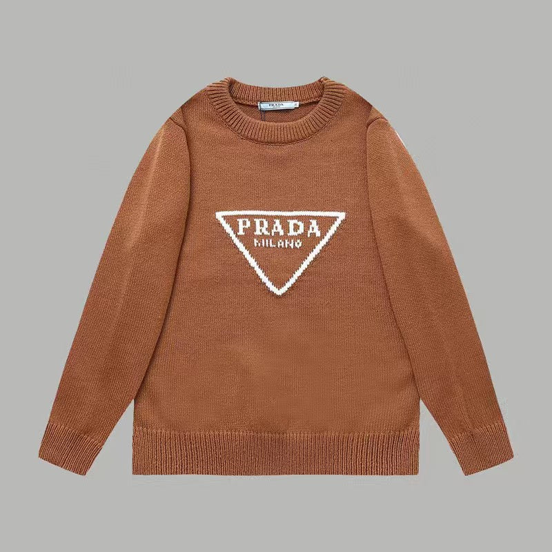 Letter Printed Comfortable Sweater