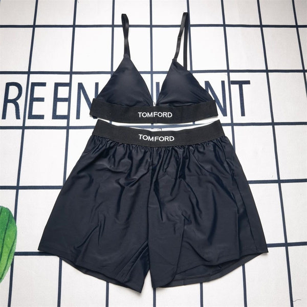 Simple Fashion Sexy Surfing Two-Piece Swimsuit