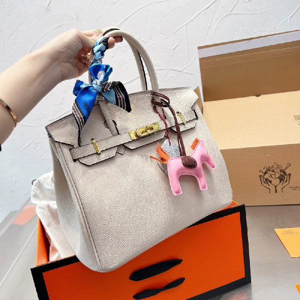 Birkin Handbag With Double Handles